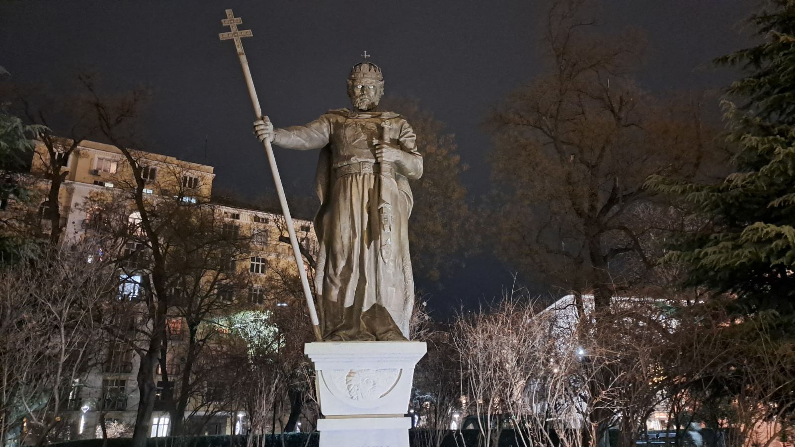 Tsar Samuil Monument in Sofia, Bulgaria